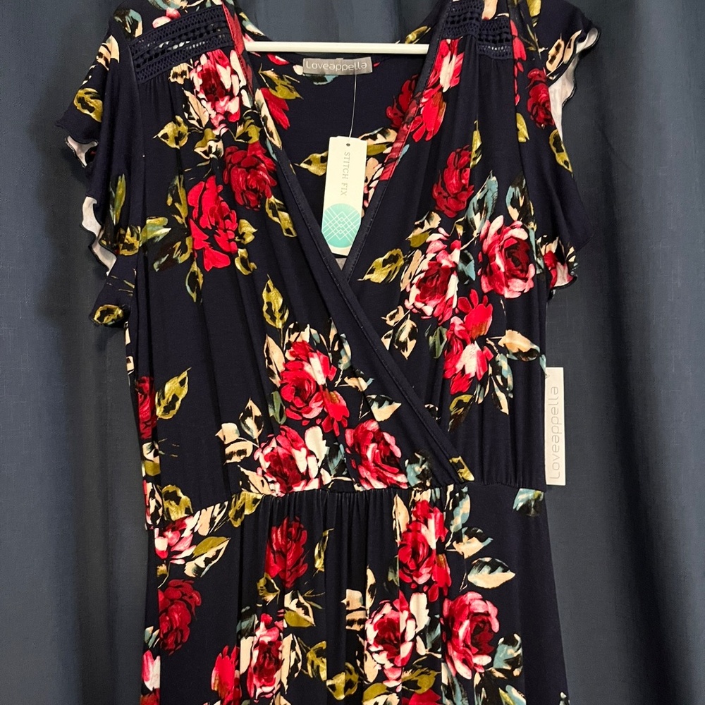 Loveappella Torri knit maxi dress size xlp from stitch fix